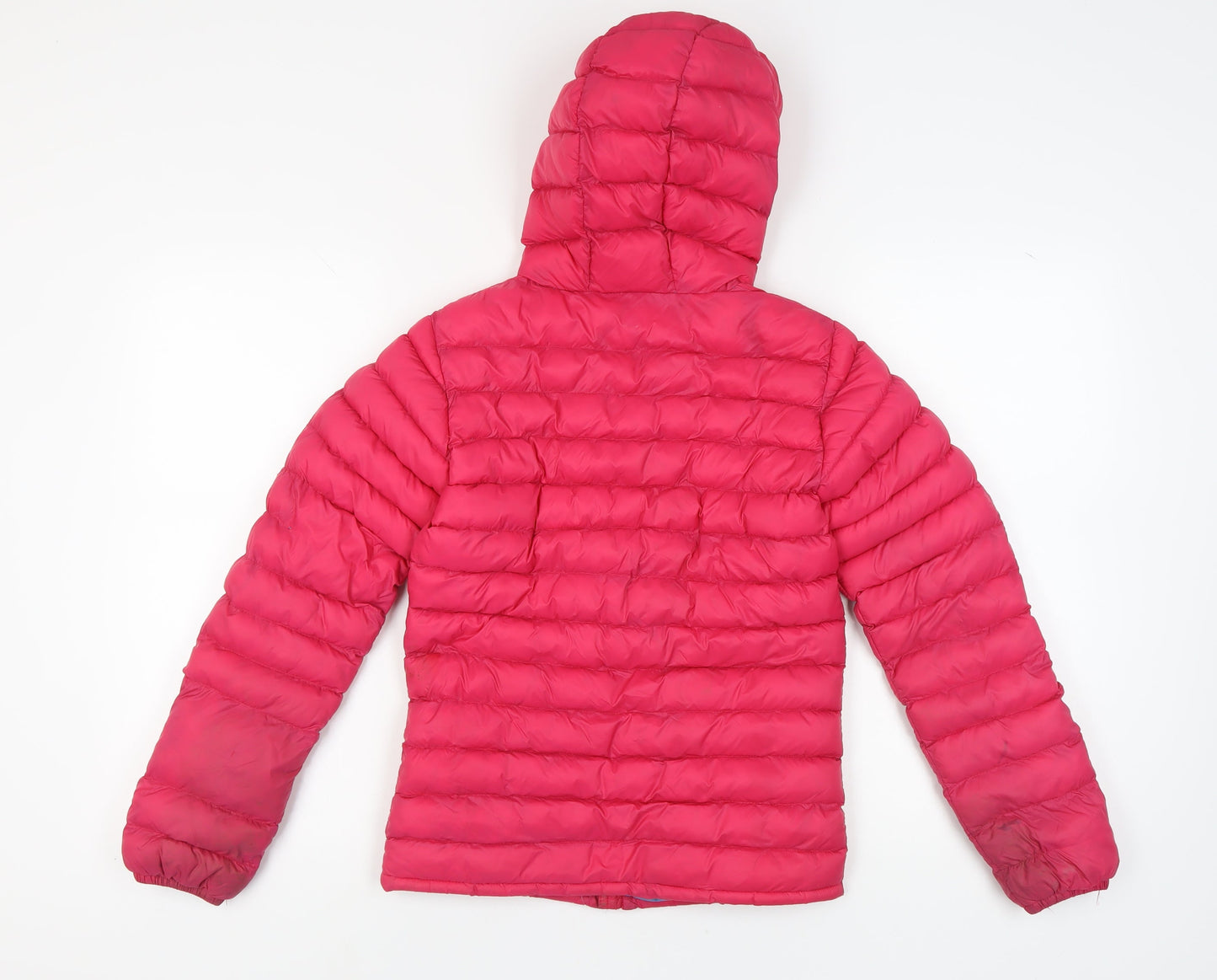 Mountain Warehouse Girls Pink Hooded Puffer Jacket 11-12Y