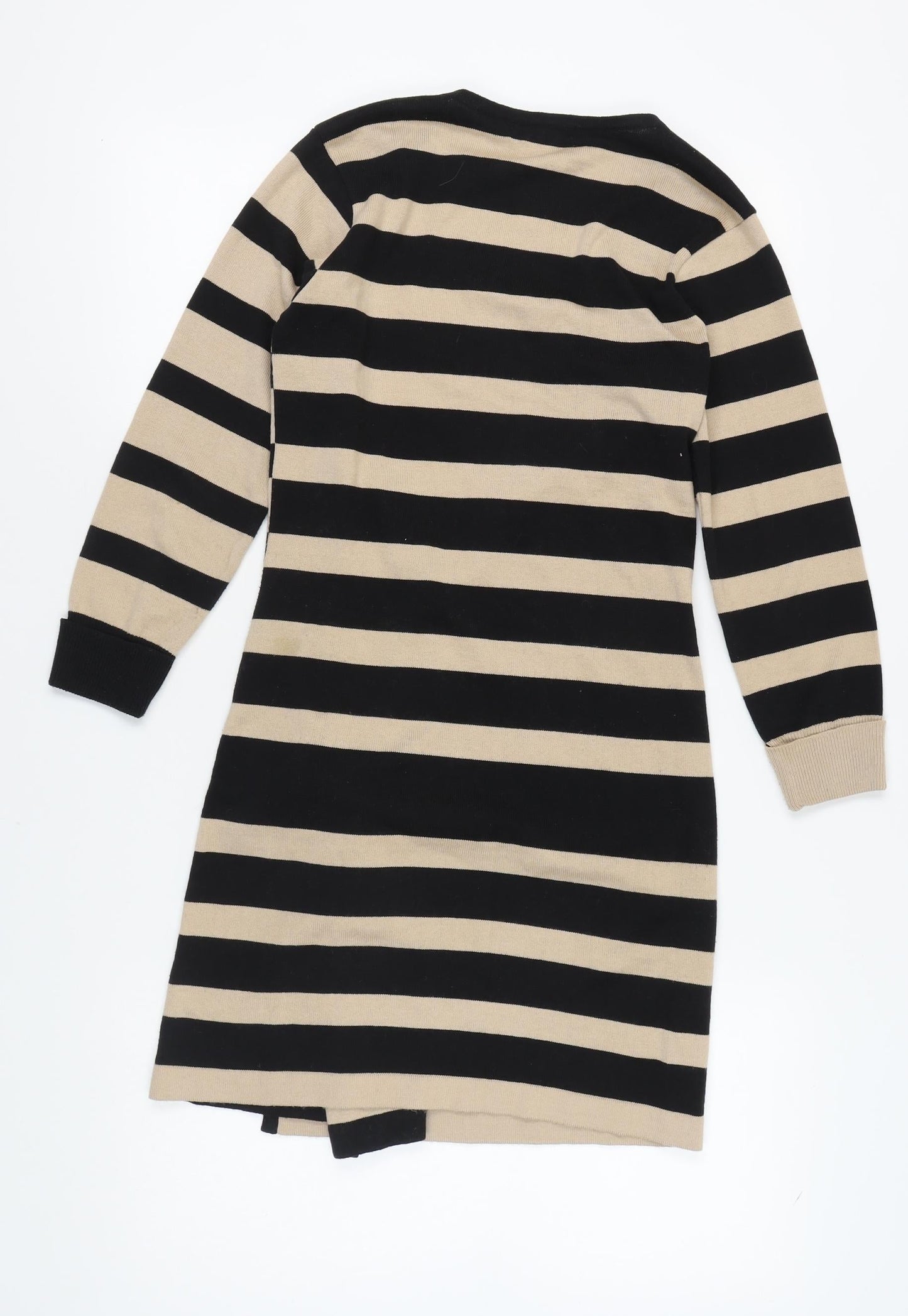 Womens UK Size S Morgan Black Wrap Jumper