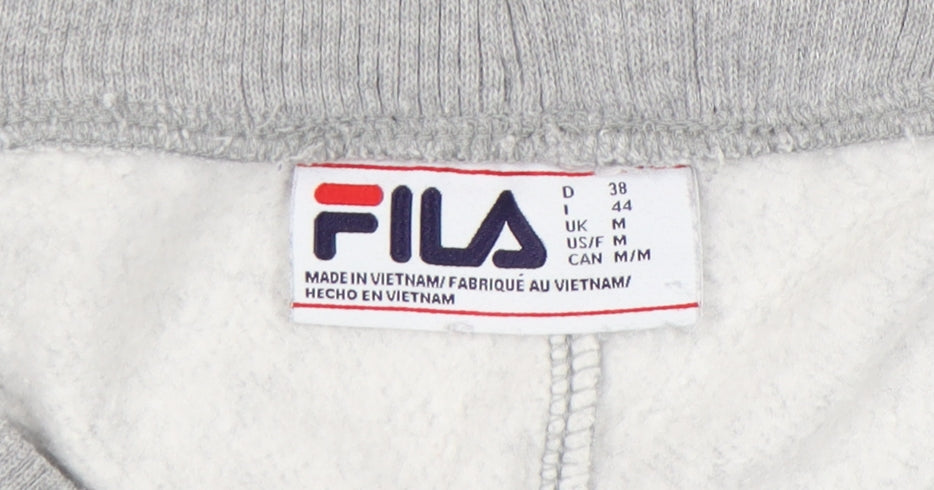 Fila Men's Grey Jogger Trousers, Size M