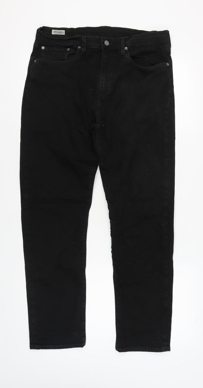 Levi's Men's Black Straight Jeans Size 36