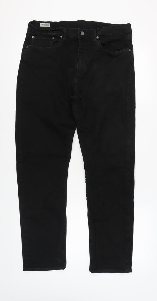 Levi's Men's Black Straight Jeans Size 36