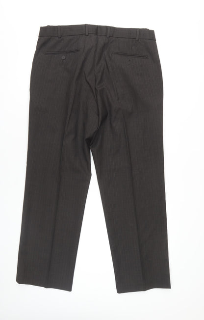 Jeff Banks Men's Black Dress Trousers 38L
