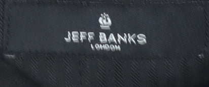 Jeff Banks Men's Black Dress Trousers 38L