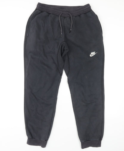 Nike Men's Black Jogger Trousers - M Size