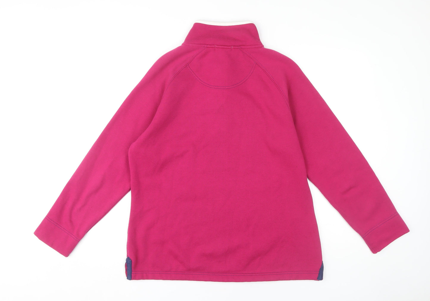 First Avenue Pink Henley Women's Sweatshirt S