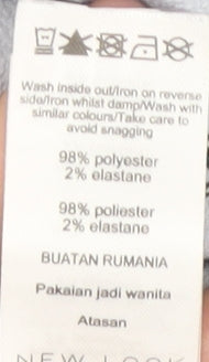 New Look Women's Floral Wrap Blouse - Size 10