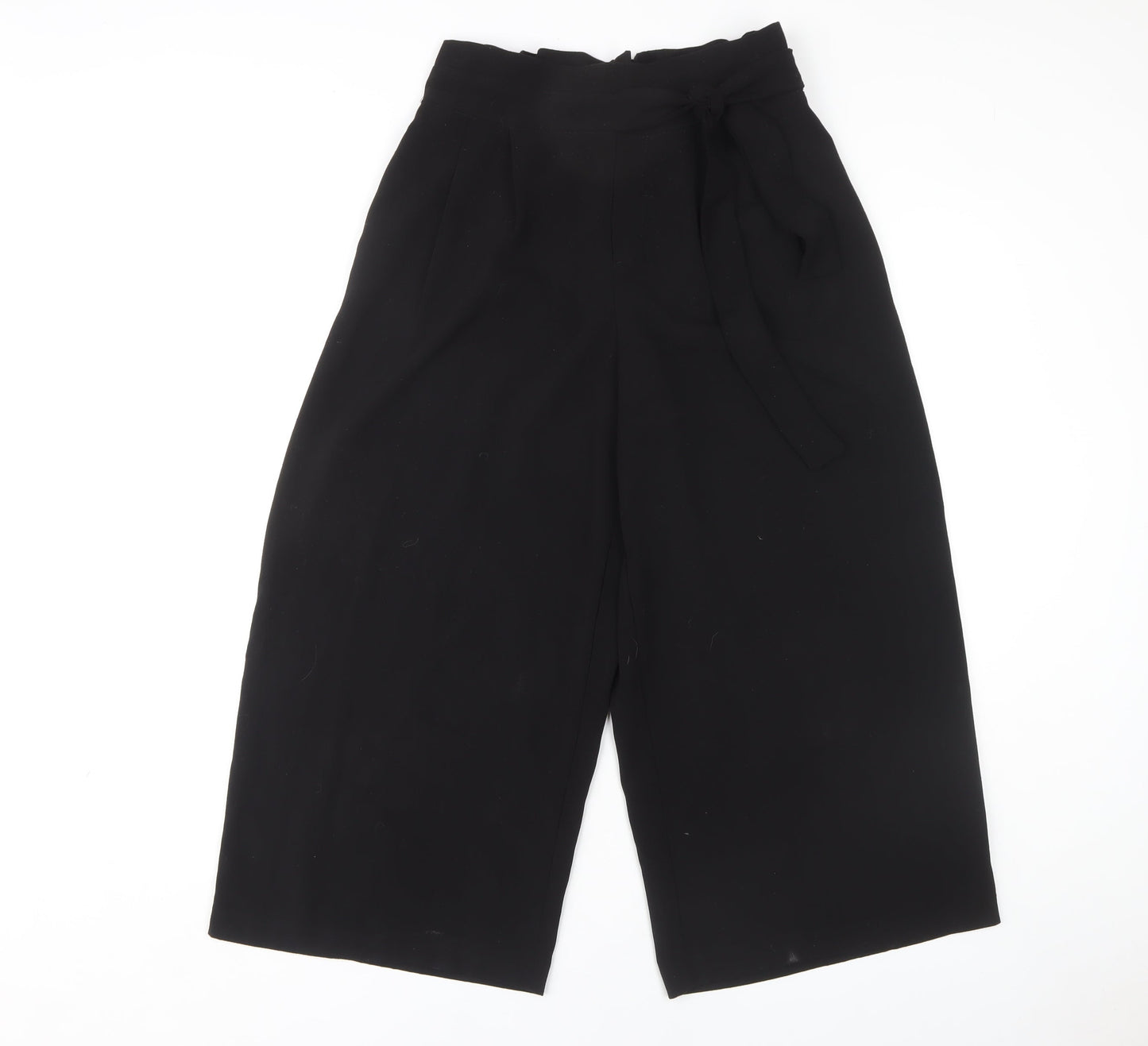 Womens UK Size M Zara   Black Trousers