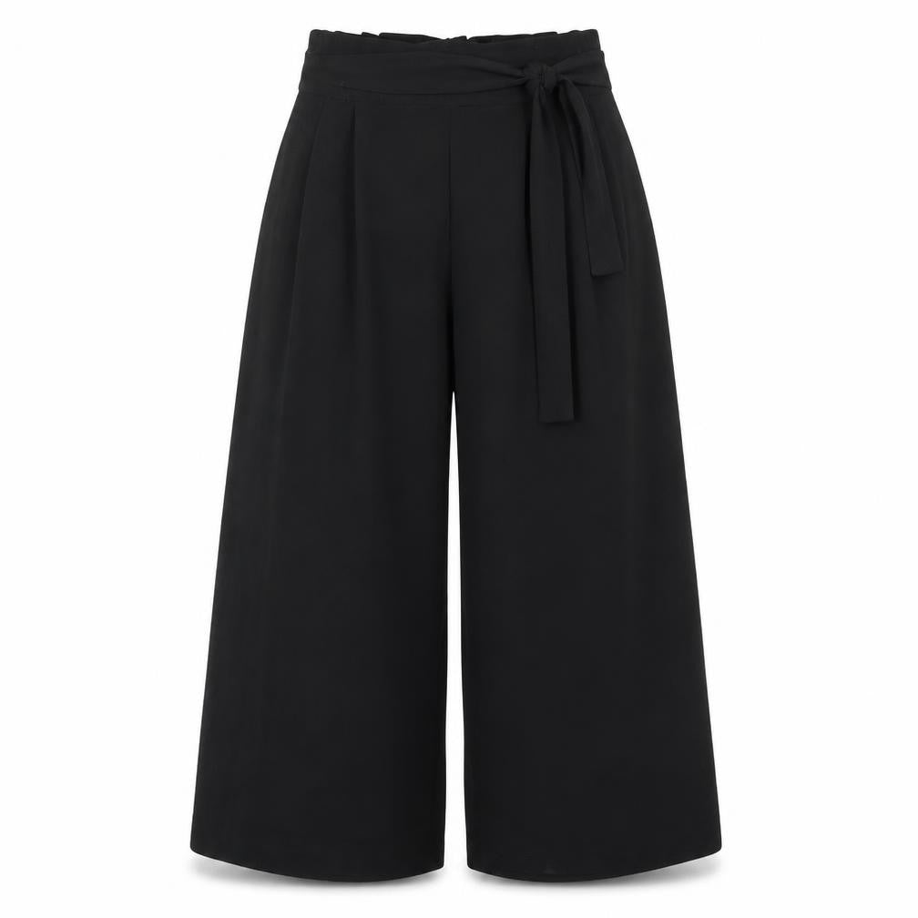 Womens UK Size M Zara   Black Trousers