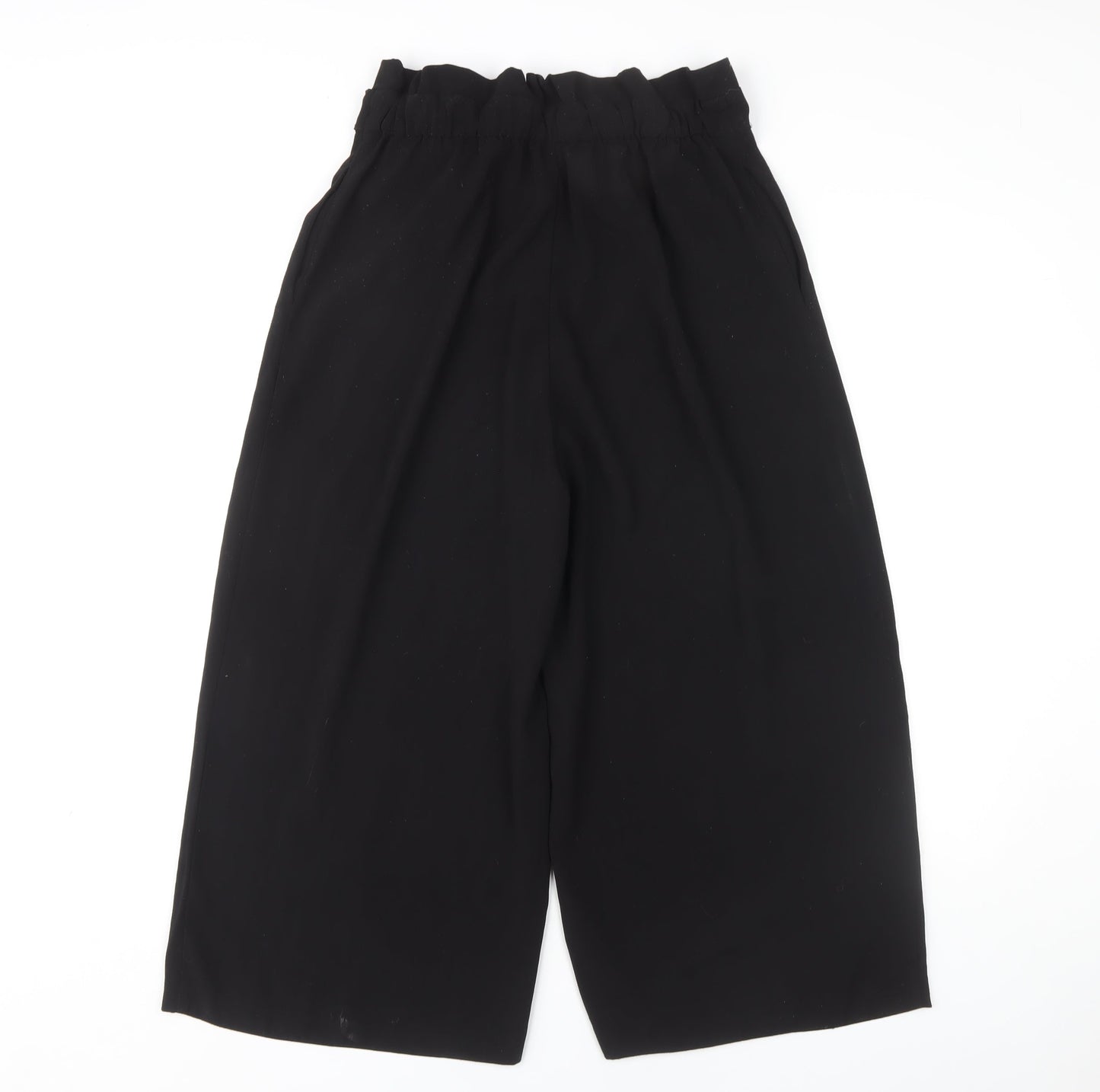 Womens UK Size M Zara   Black Trousers