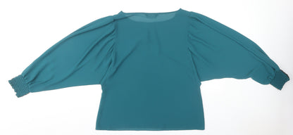 Womens UK Size 14 Dorothy Perkins Green  Blouse