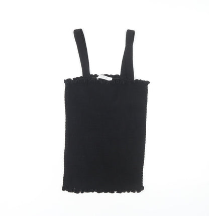 Womens UK Size 12 Michelle Keegan Black Basic Tank