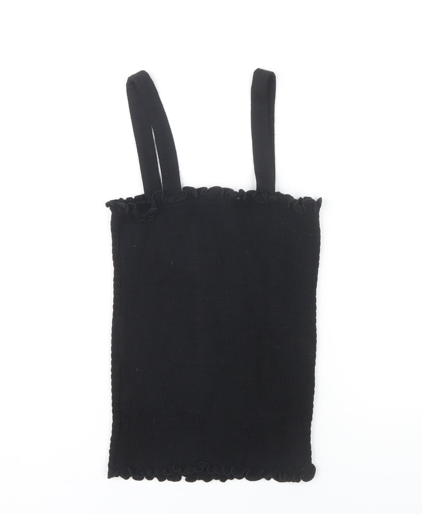 Womens UK Size 12 Michelle Keegan Black Basic Tank