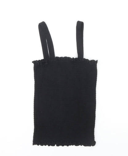 Womens UK Size 12 Michelle Keegan Black Basic Tank