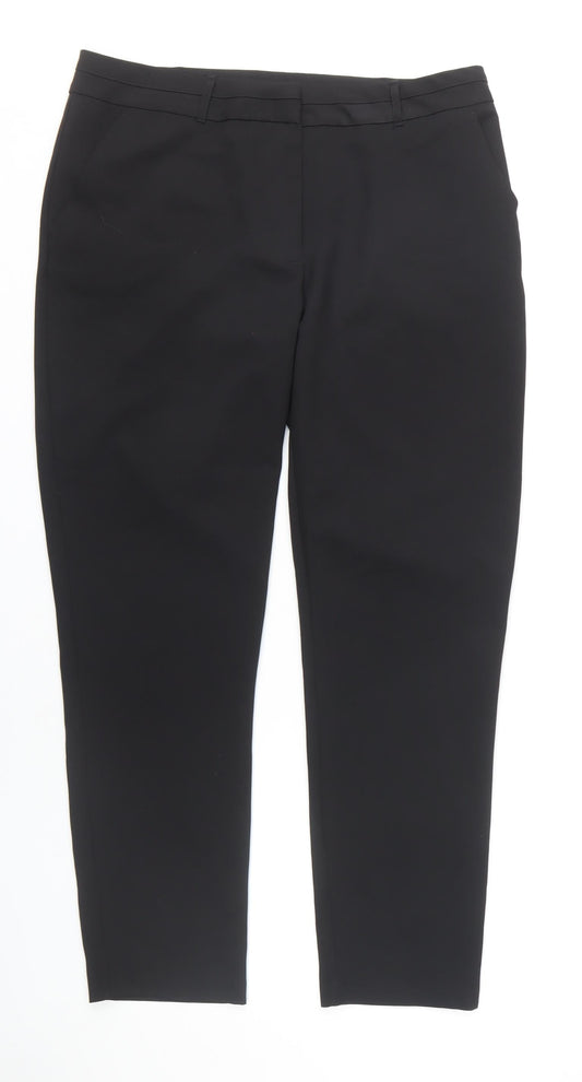 New Look Women's Black Trousers UK 16