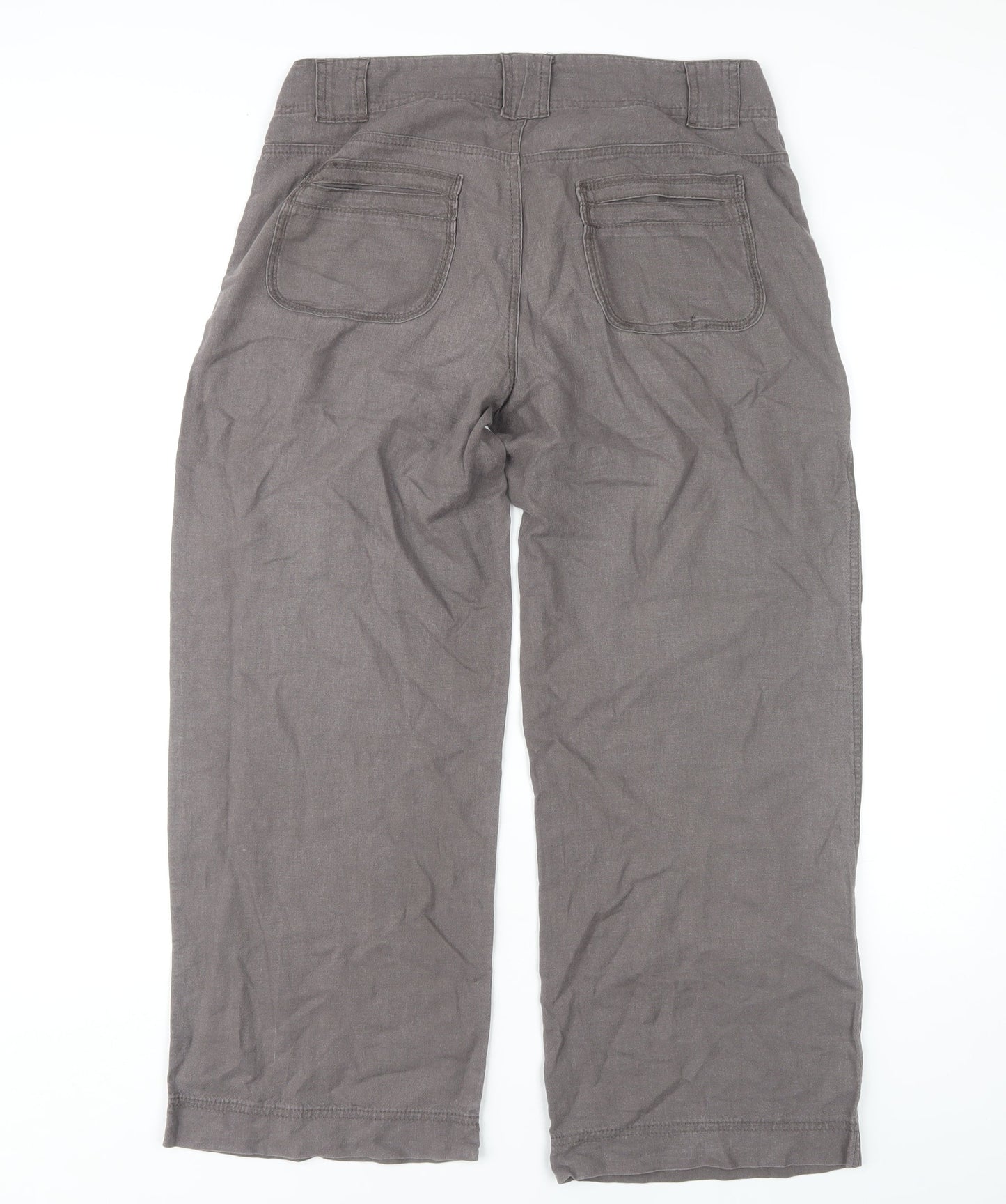 Womens UK Size 10 Marks and Spencer  Casual Grey Trousers
