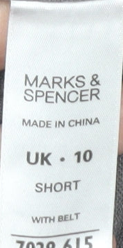 Womens UK Size 10 Marks and Spencer  Casual Grey Trousers