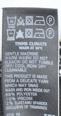 Marks and Spencer Women's Black Long Pencil Skirt Size 8