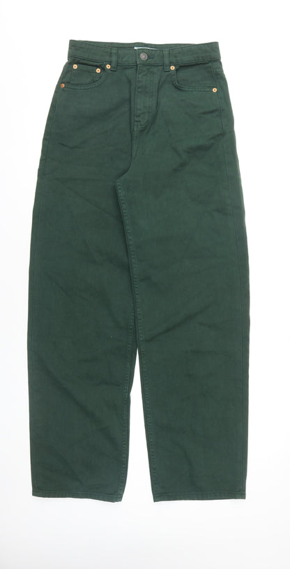 Motel Women's Green Denim Jeans XS