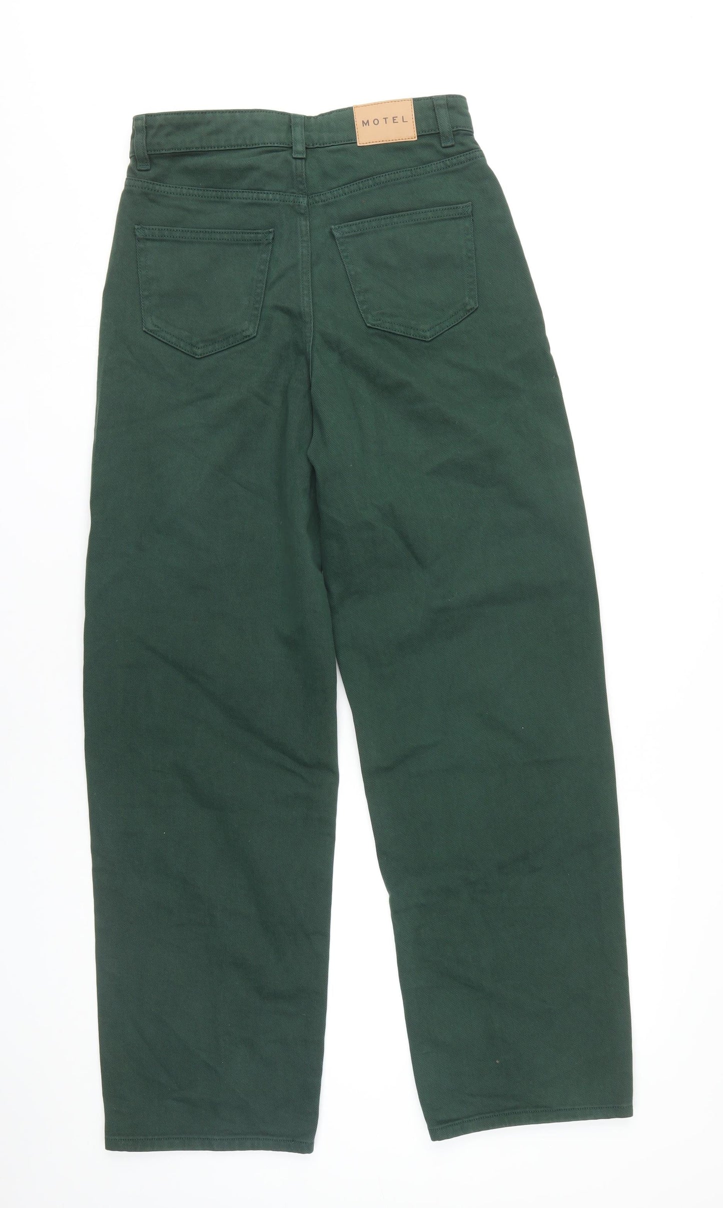 Motel Women's Green Denim Jeans XS