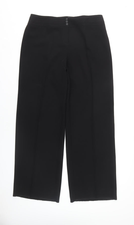 Womens UK Size 14 Dunnes   Black Trousers