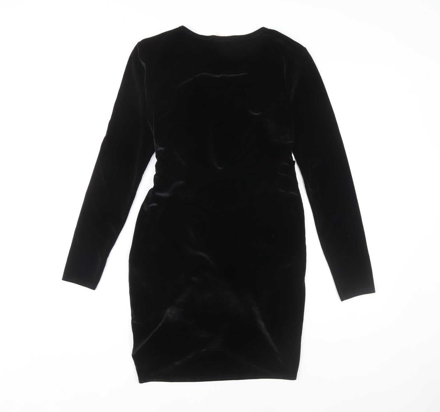 Femme Luxe Women's Black Velvet Dress Size 12