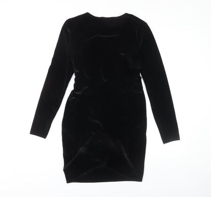 Femme Luxe Women's Black Velvet Dress Size 12