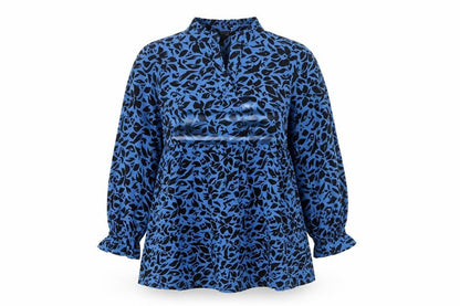 New Look Women's Blue Animal Print Dress Size 10