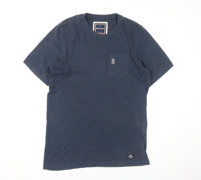 SoulCal & Co Men's Blue Crew Neck T-Shirt S