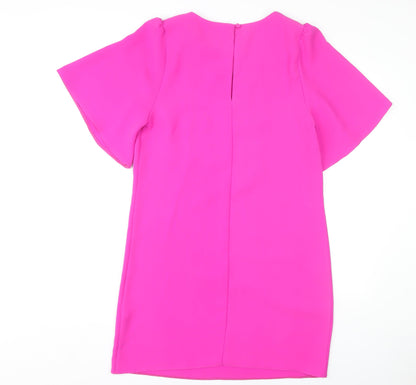 Miss Selfridge Women Pink Dress Size 12
