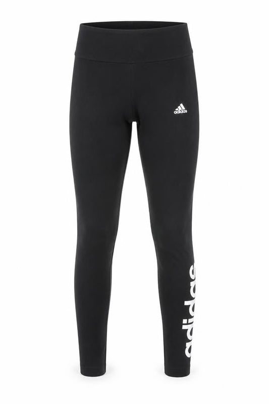 Front view of Adidas Women's Black Ankle Leggings, size S