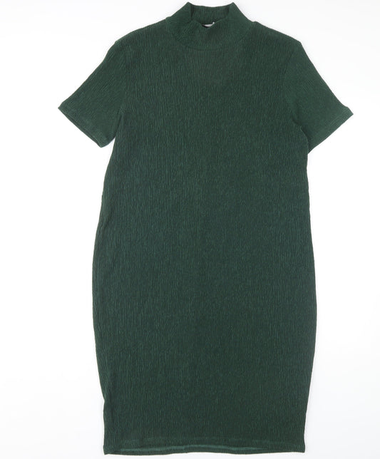 Marks and Spencer Women's Green Sheath Dress, Size 14