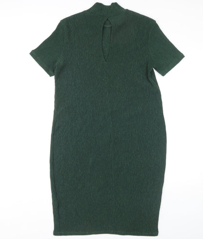Marks and Spencer Women's Green Sheath Dress, Size 14