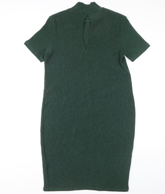 Marks and Spencer Women's Green Sheath Dress, Size 14