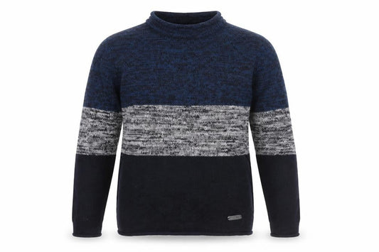 Mens UK Size M Brave Soul Blue Pullover Jumper