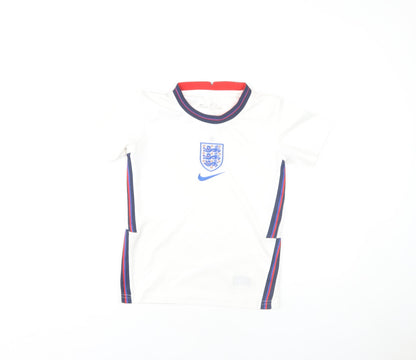 Nike Boys White Football Jersey 2XS - Lightweight & Stylish
