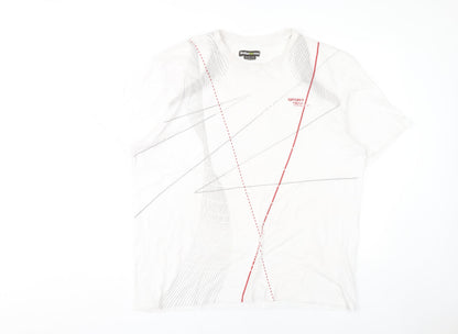 Mens UK Size XL Atlas for Men White  T-Shirt