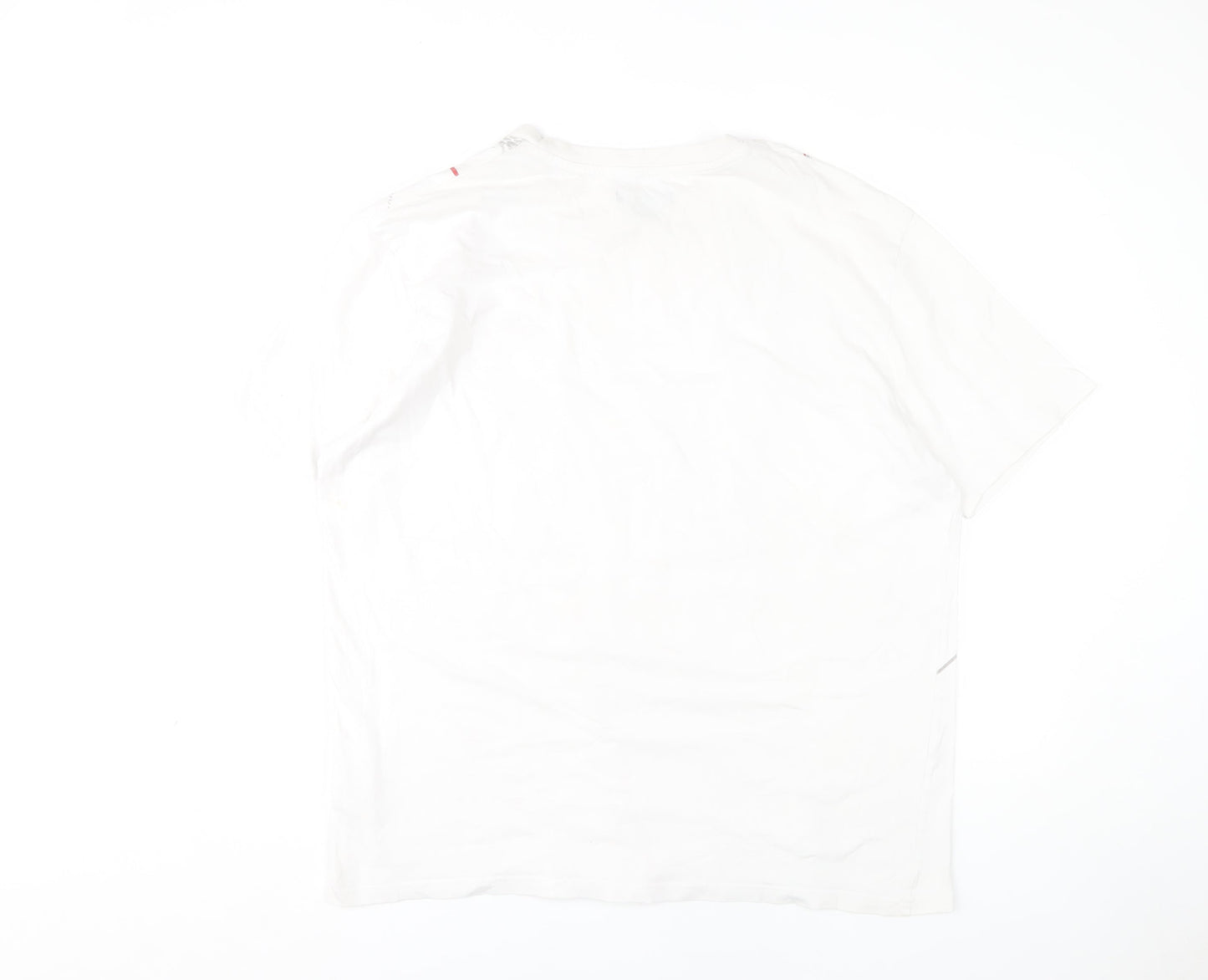 Mens UK Size XL Atlas for Men White  T-Shirt