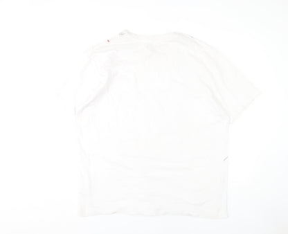 Mens UK Size XL Atlas for Men White  T-Shirt