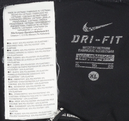 Nike Unisex Black Running Trousers XL - Breathable, Quick Dry