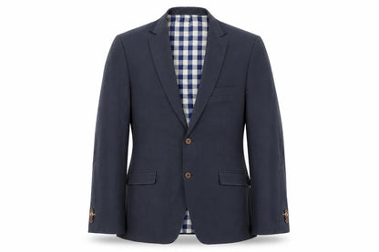 Seven Square Men's Blue Blazer Size UK 40, Notch Lapel