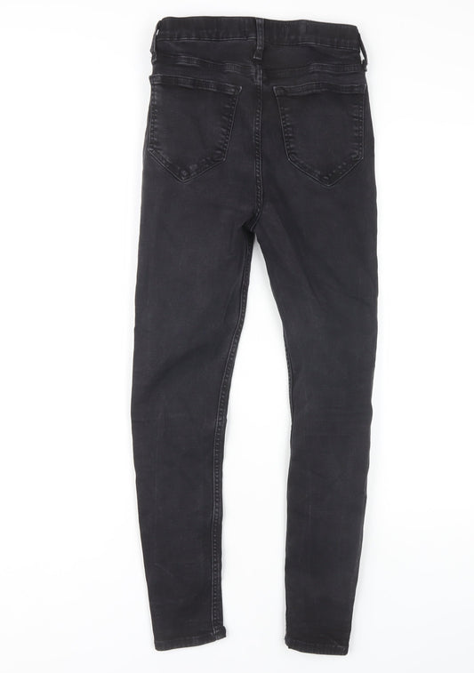 River Island Women's Black Skinny Jeans, Size 10 Slim
