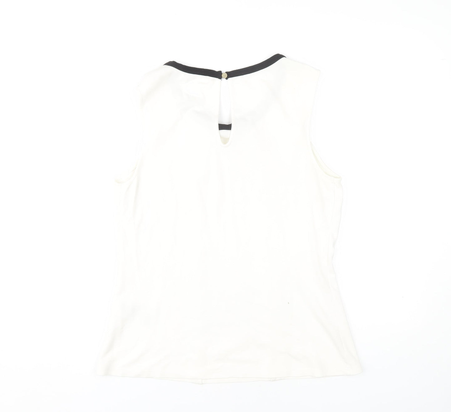 Womens UK Size 14 Oasis White  Blouse