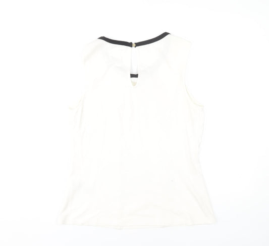 Womens UK Size 14 Oasis White  Blouse