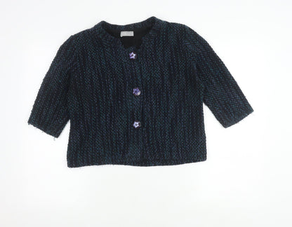 Womens UK Size M Marks and Spencer Black Cardigan Jumper