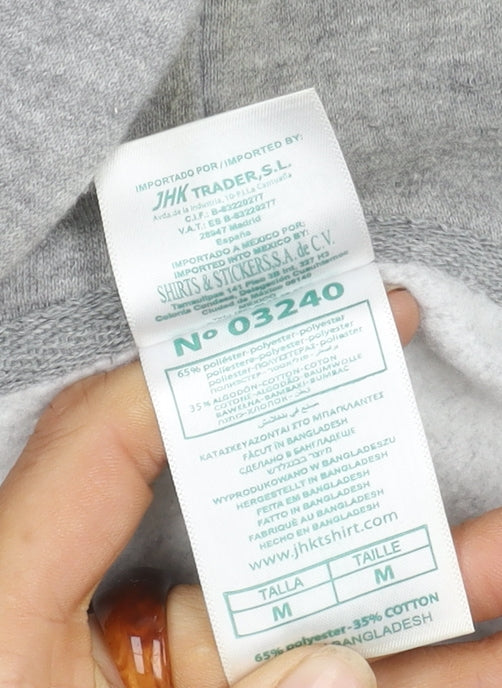 Mens UK Size M JHK Grey Basic Jacket