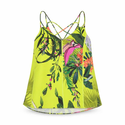 Womens UK Size 10 NEXT Multicoloured Camisole Blouse