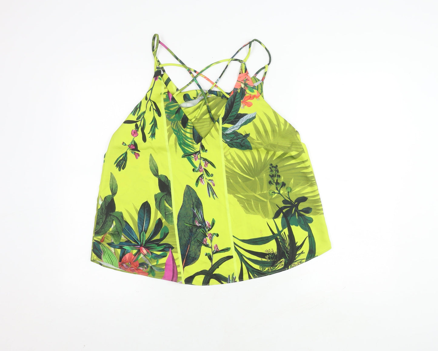 Womens UK Size 10 NEXT Multicoloured Camisole Blouse