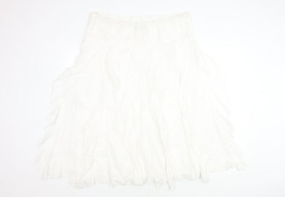Klass Women’s White Long Skirt, Size 16, Casual Style