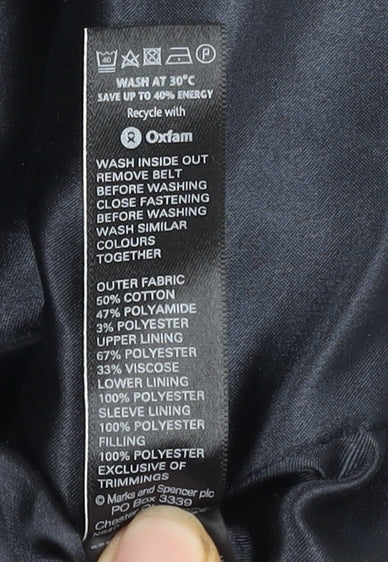 Marks & Spencer Women's Jacket UK 12 Black