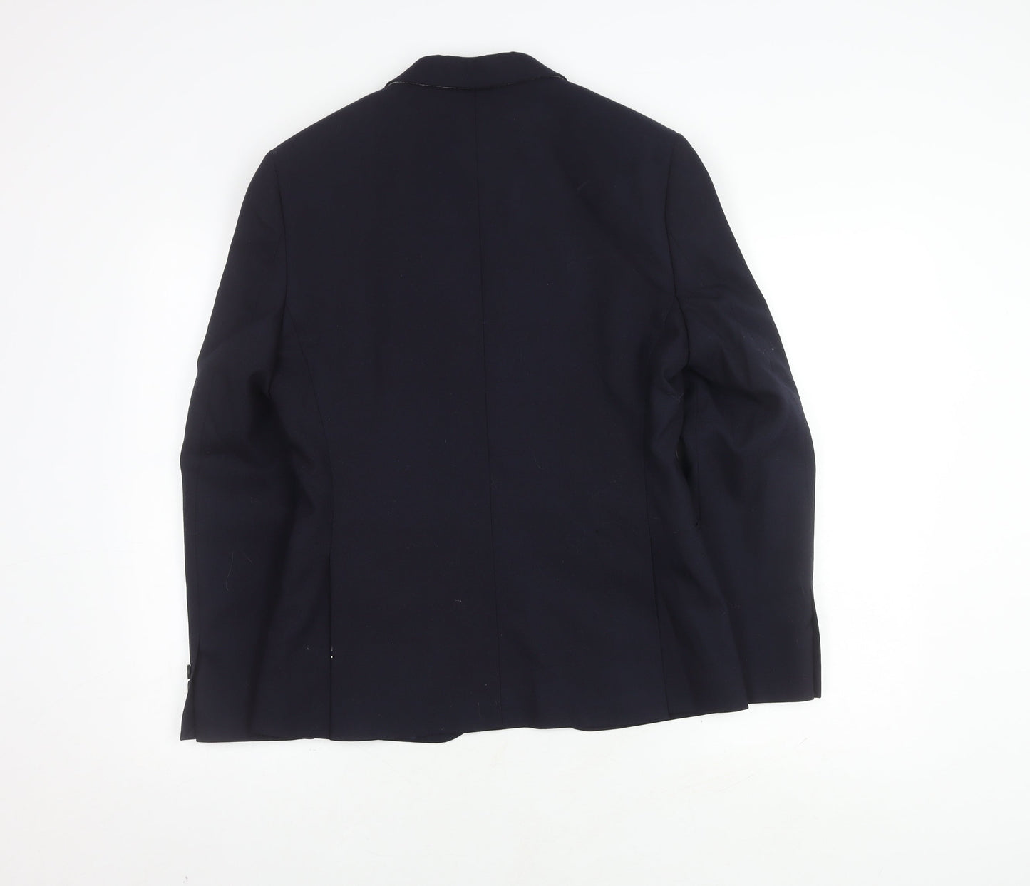 Mens UK Size 36 Marks and Spencer Regular Blue Suit Jacket